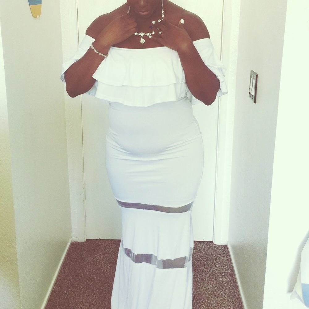 Beautiful Off the Shoulder Long Sundress